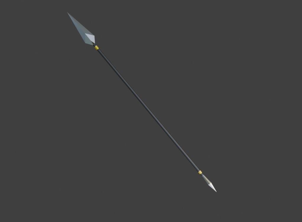 普通の槍　normal spear