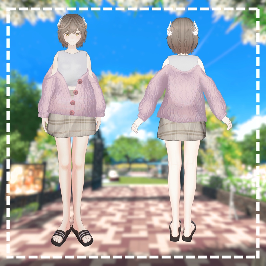 cozy knit set エリオスカ対応