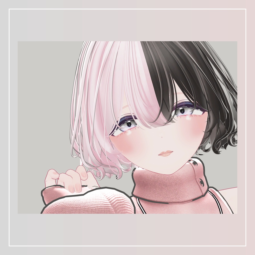 【6アバター対応】🌸花霞のヴェール🌸Make&EyeTexture