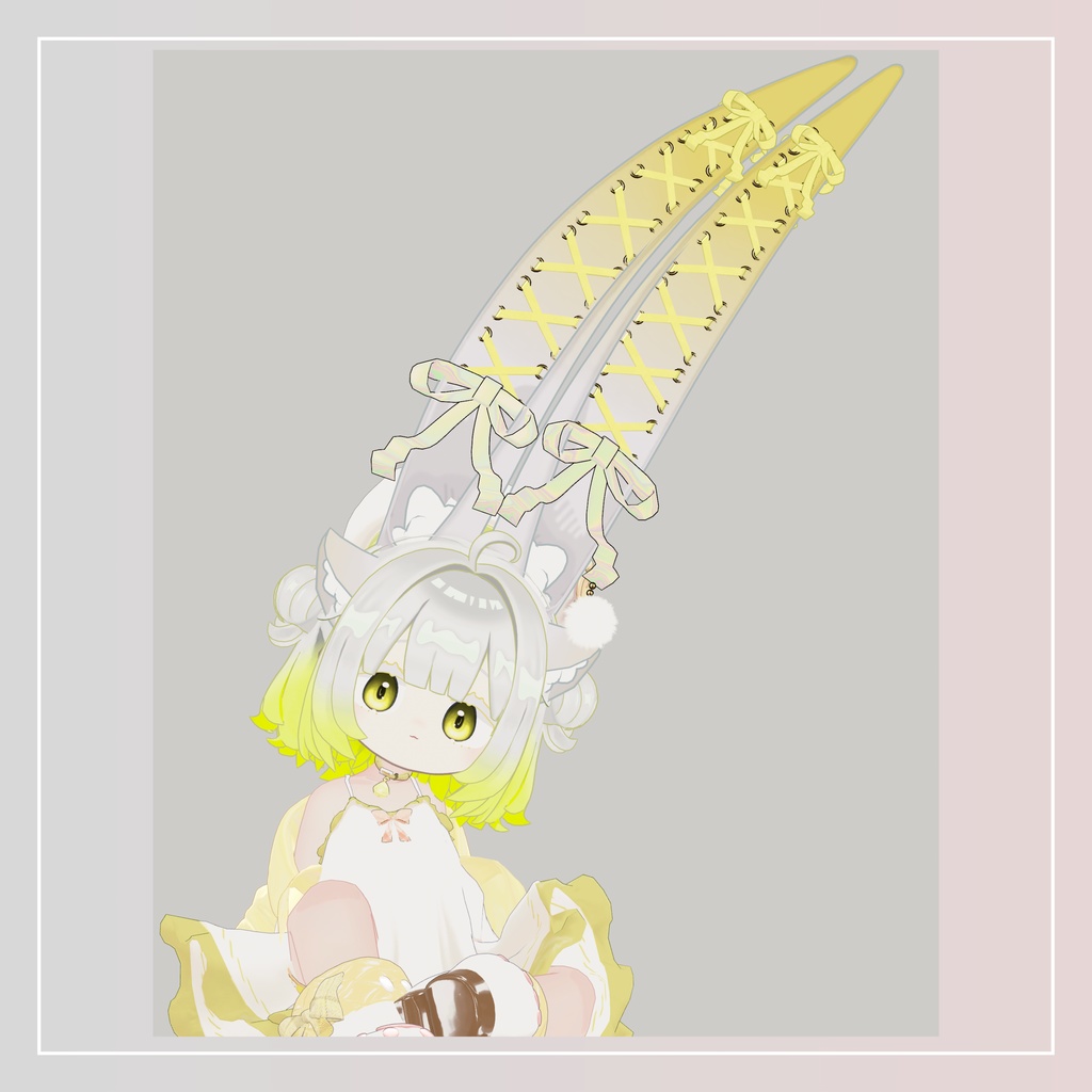 【6アバター対応】🌸花霞のヴェール🌸Make&EyeTexture