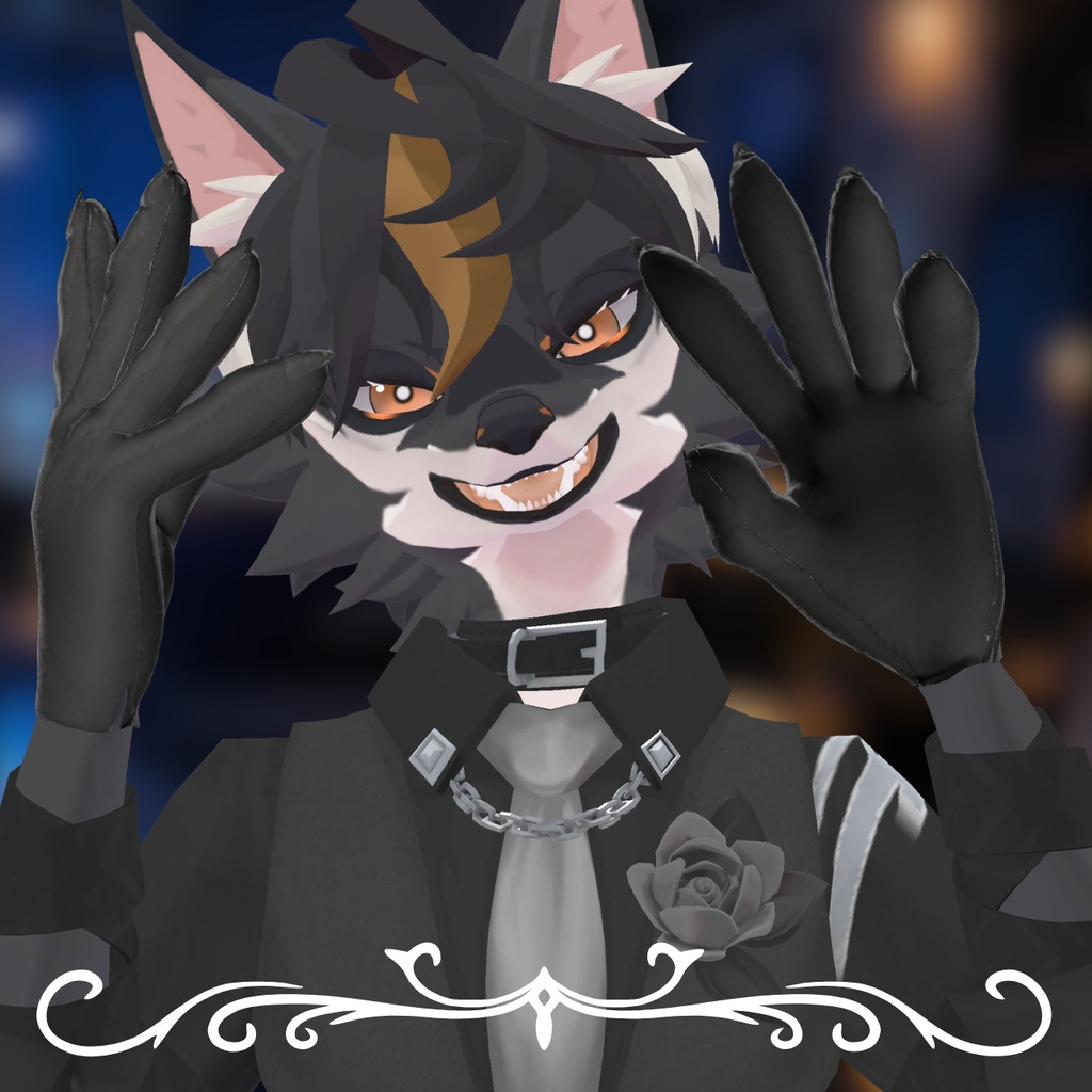 ヨルくん専用 Gloves
