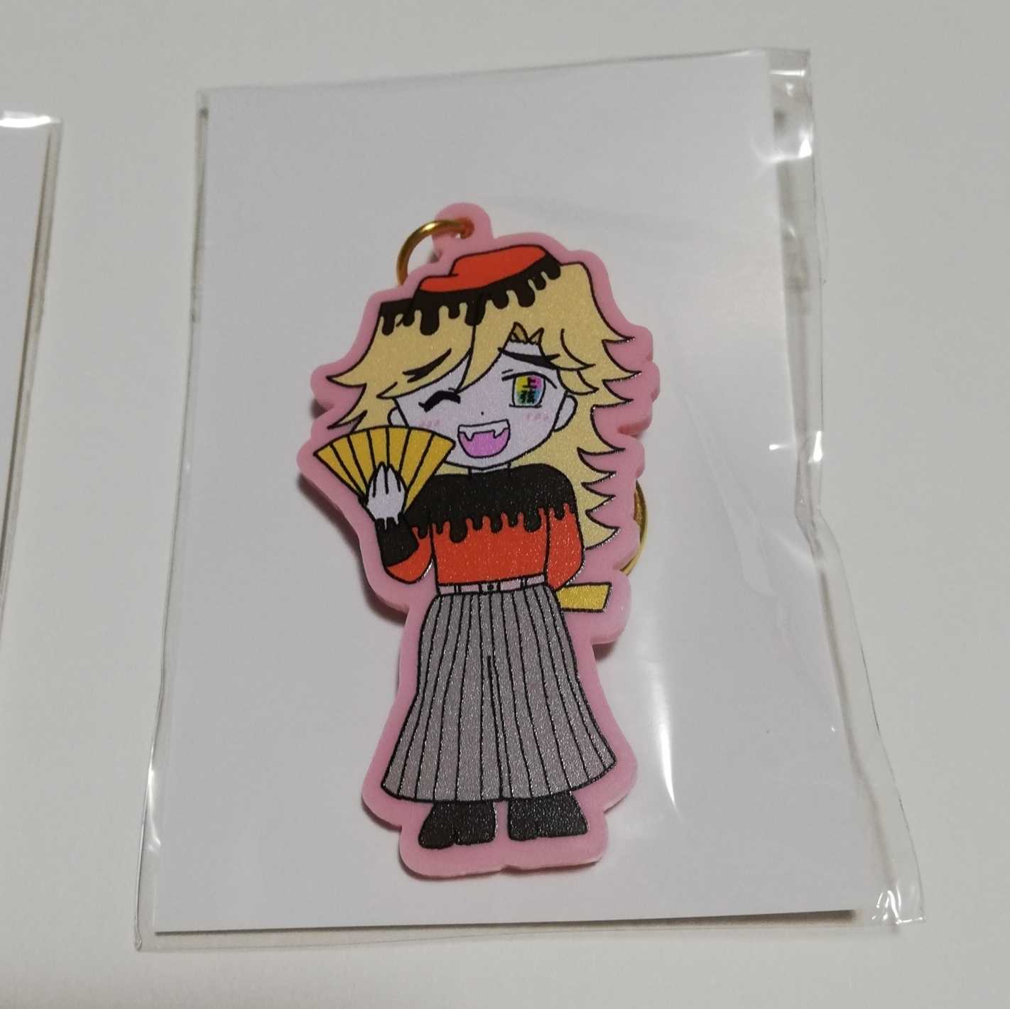 童磨カラーアクリルキーホルダー