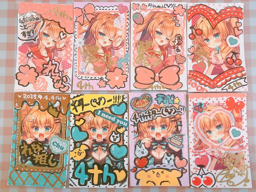 鈴音れな☆4周年記念グッズ