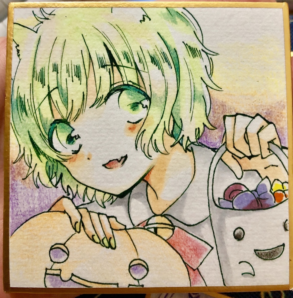 色紙ハロウィン2
