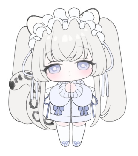 天使界隈風ネウちゃんアクリルキーホルダー