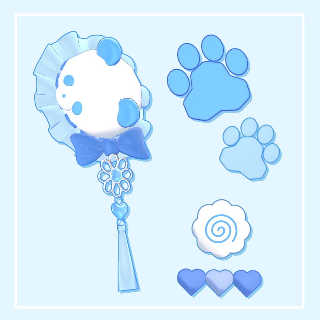 🐼Panda Accessories🐼【MA対応】#arupaka_VRC