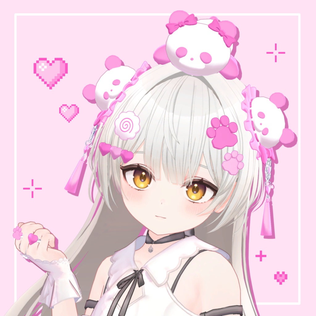 🐼Panda Accessories🐼【MA対応】#arupaka_VRC