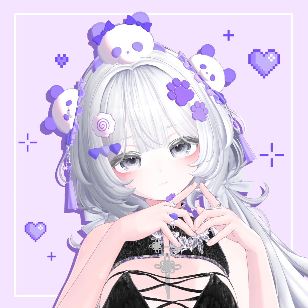 🐼Panda Accessories🐼【MA対応】#arupaka_VRC