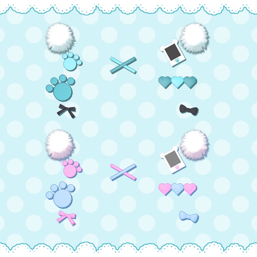 🐻Milfy's Hairpin🐻【MA対応】 #arupaka_VRC #Milfy3D