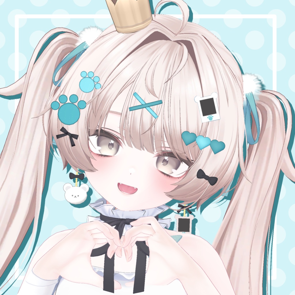 🐻Milfy's Hairpin🐻【MA対応】 #arupaka_VRC #Milfy3D