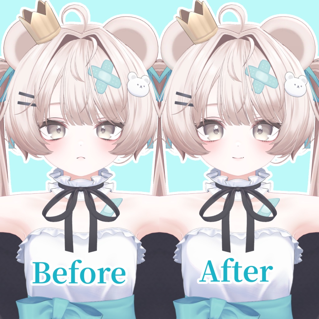 🐻Milfy's Blendshape & Face Animation🐻 #arupaka_VRC #Milfy3D
