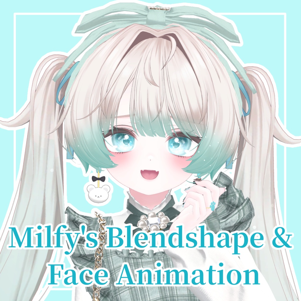 🐻Milfy's Blendshape & Face Animation🐻#arupaka_VRC