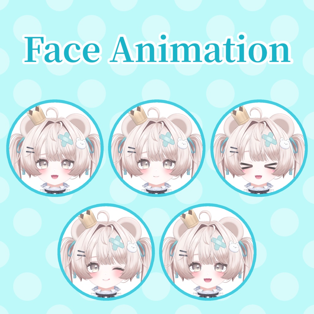 🐻Milfy's Blendshape & Face Animation🐻 #arupaka_VRC #Milfy3D