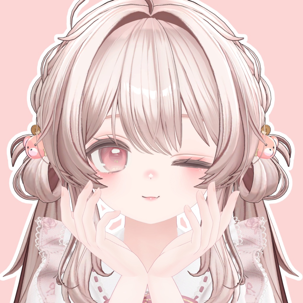 🍫Eku🍫natural makeup&Blendshape #arupaka_VRC #Eku3D