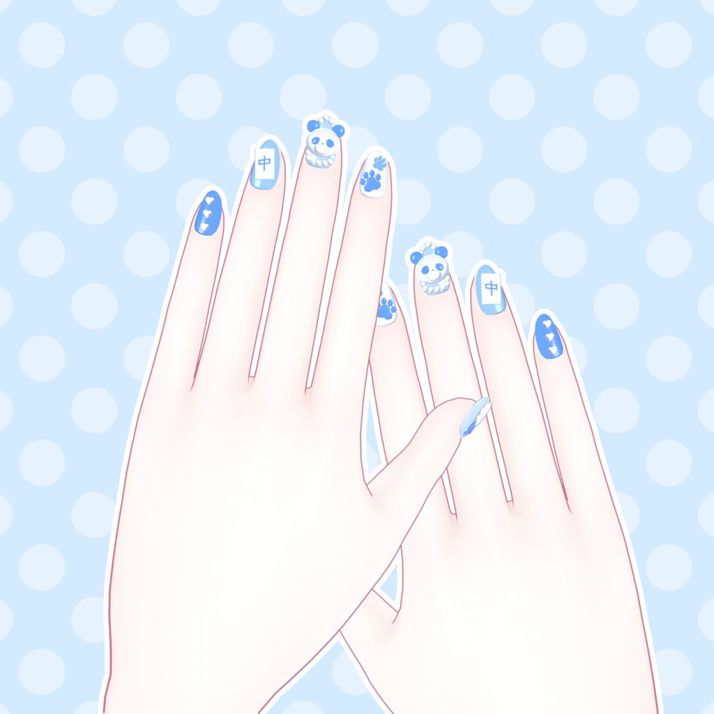 【期間限定無料】🐼パステルパンダ🐼【Ramune対応済】#arupaka_VRC