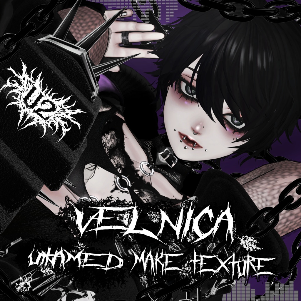 ◍Velnica_ヴェルニカ◍ UNTAMED Make up_Texture