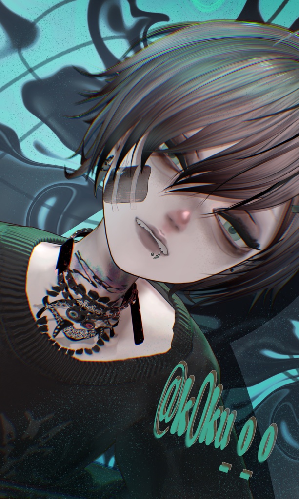 ▪▪▪▪Velnica_ヴェルニカ▪▪▪▪Ghost Glam makeup_Texure