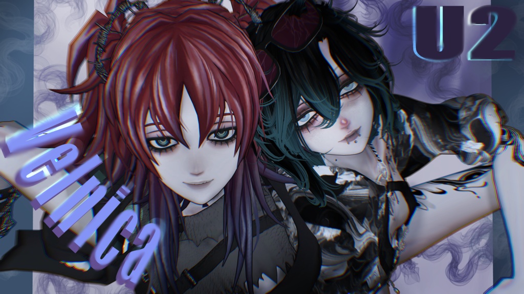 ▪▪▪▪Velnica_ヴェルニカ▪▪▪▪Ghost Glam makeup_Texure