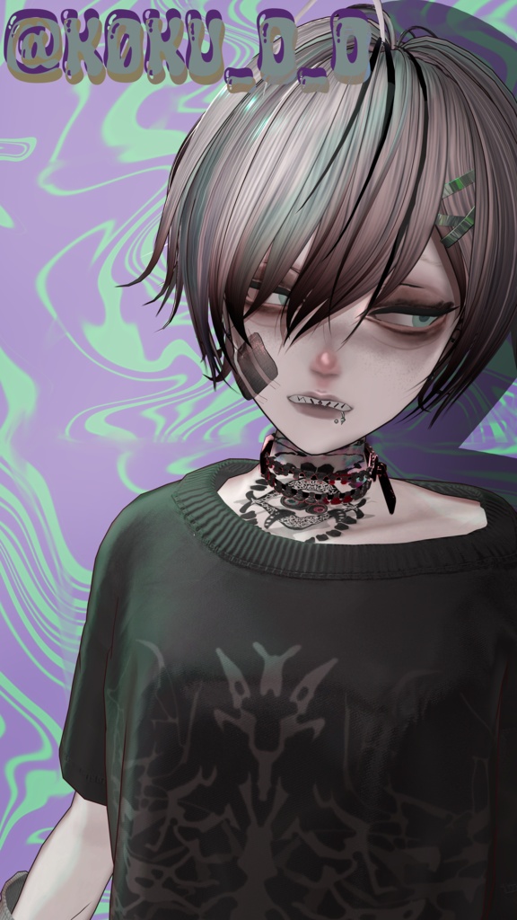 ▪▪▪▪Velnica_ヴェルニカ▪▪▪▪Ghost Glam makeup_Texure
