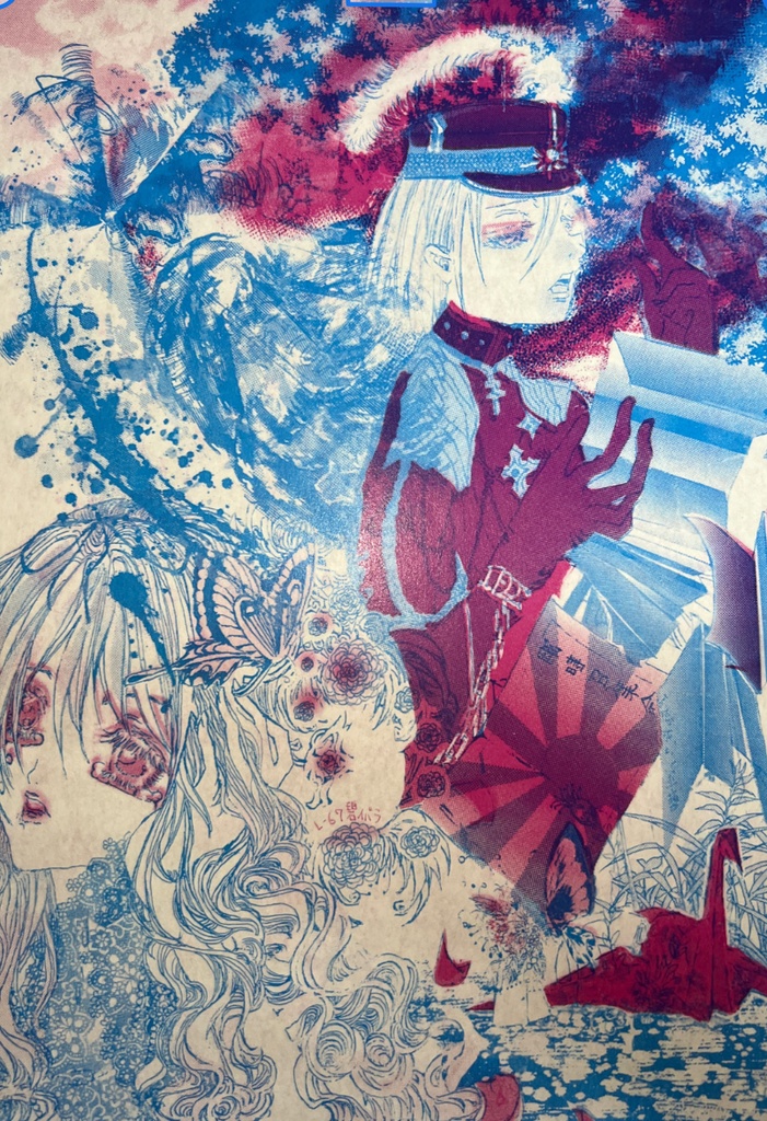 L- ②webイベ「同人便箋盛上隊7」Only創作便箋セット①