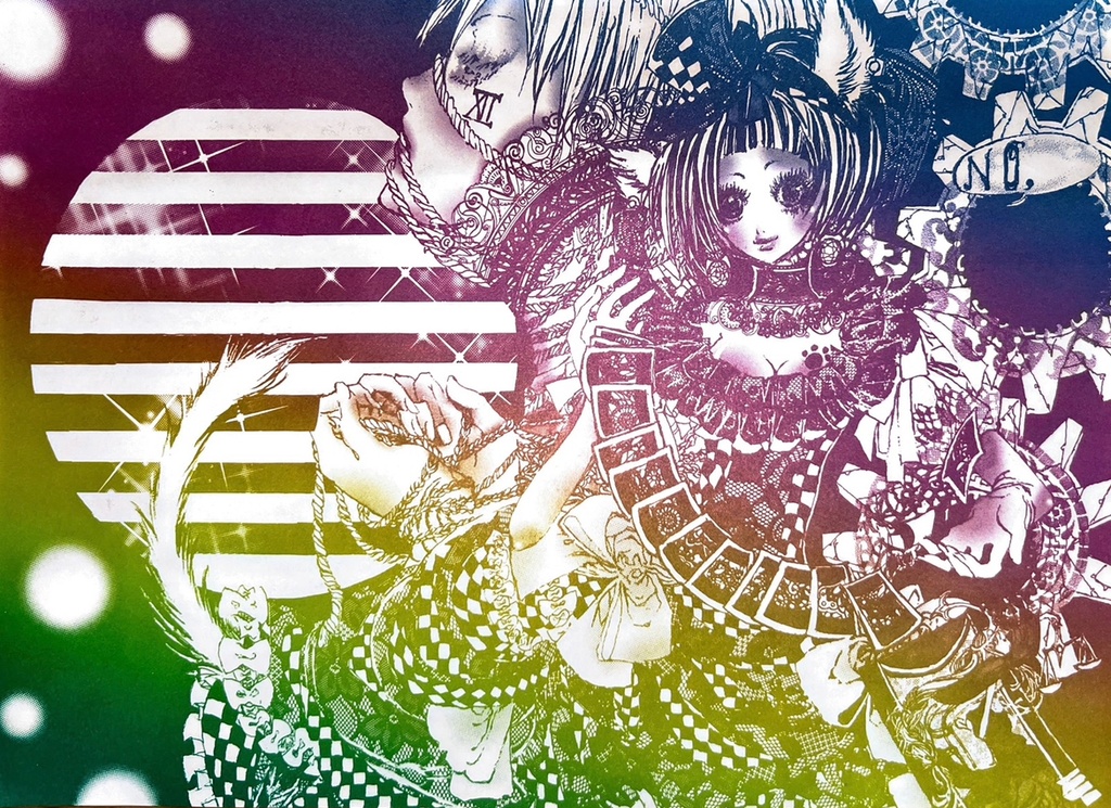 L- ②webイベ「同人便箋盛上隊7」Only創作便箋セット①