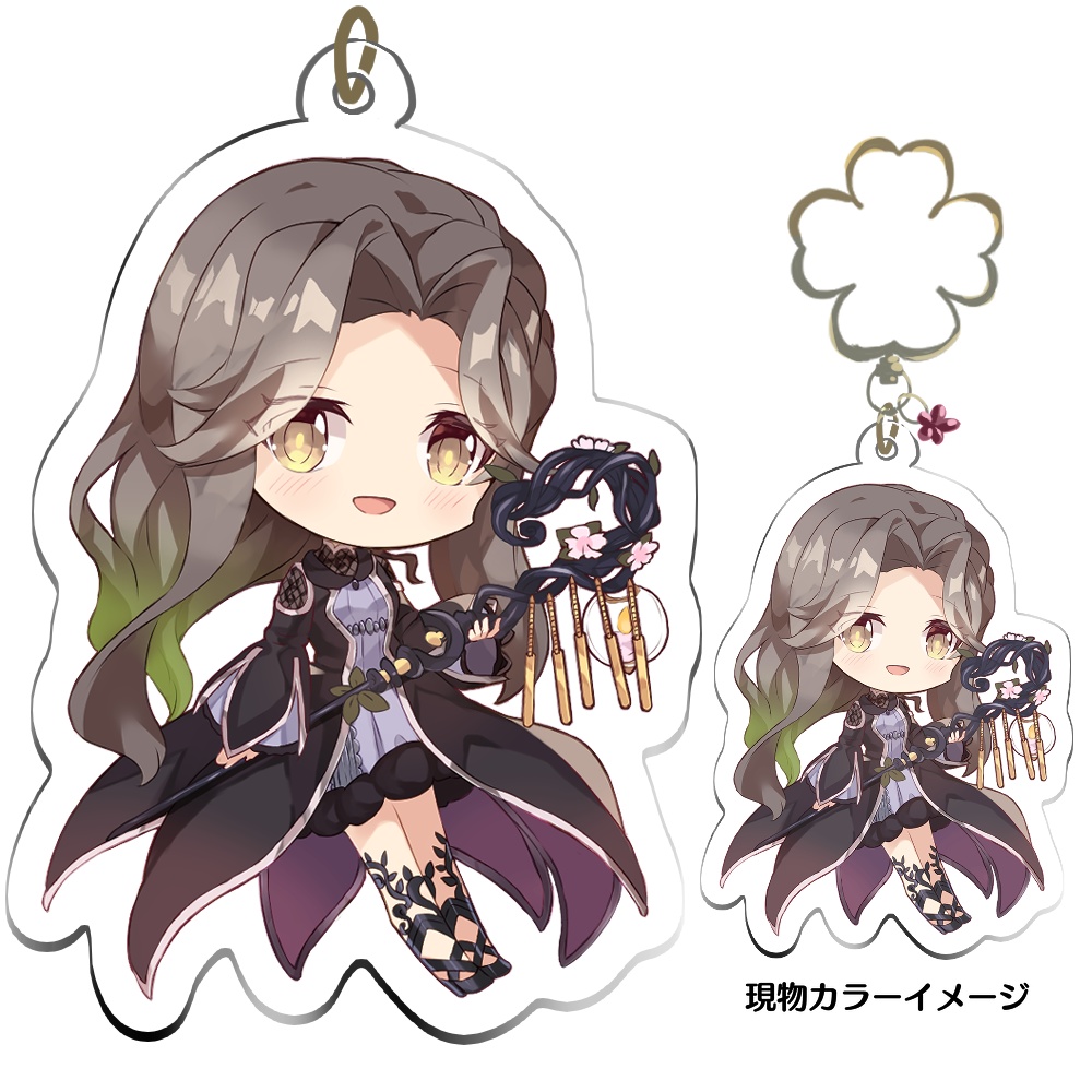 【アクリルキーホルダー】アロマージ－マジョラム