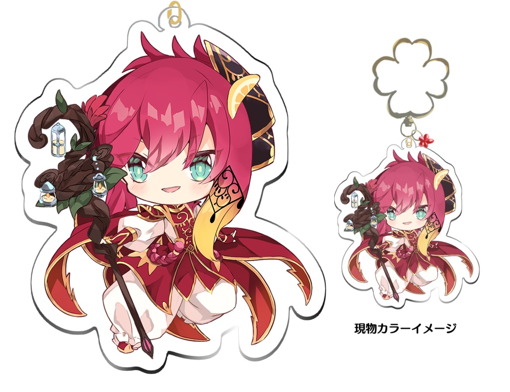 【アクリルキーホルダー】アロマージ－ベルガモット