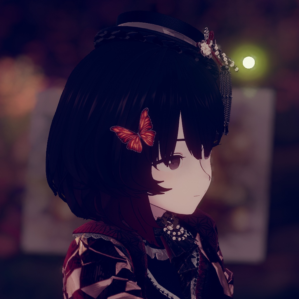 蝶髪飾り-PapillionCharm-