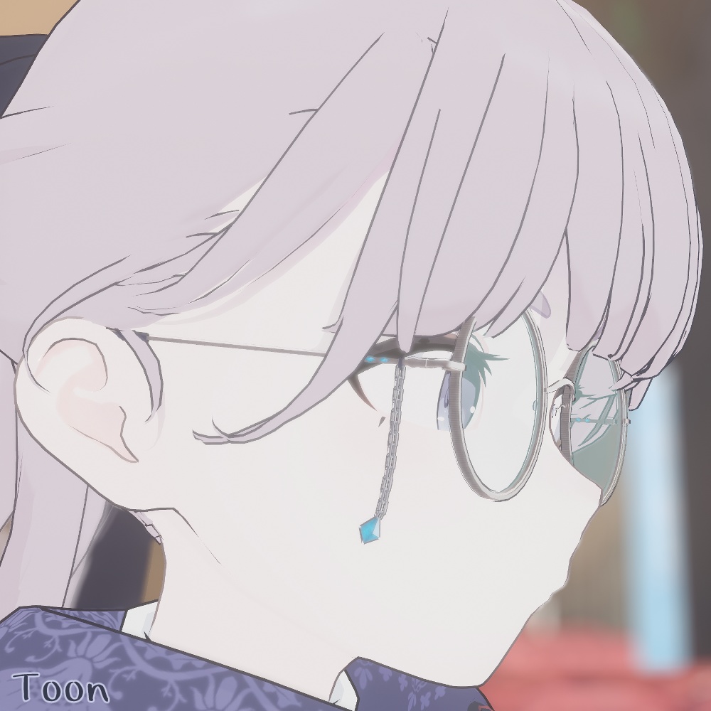 【Lapwing対応】Crystal Ornament Glasses【VRChat想定】