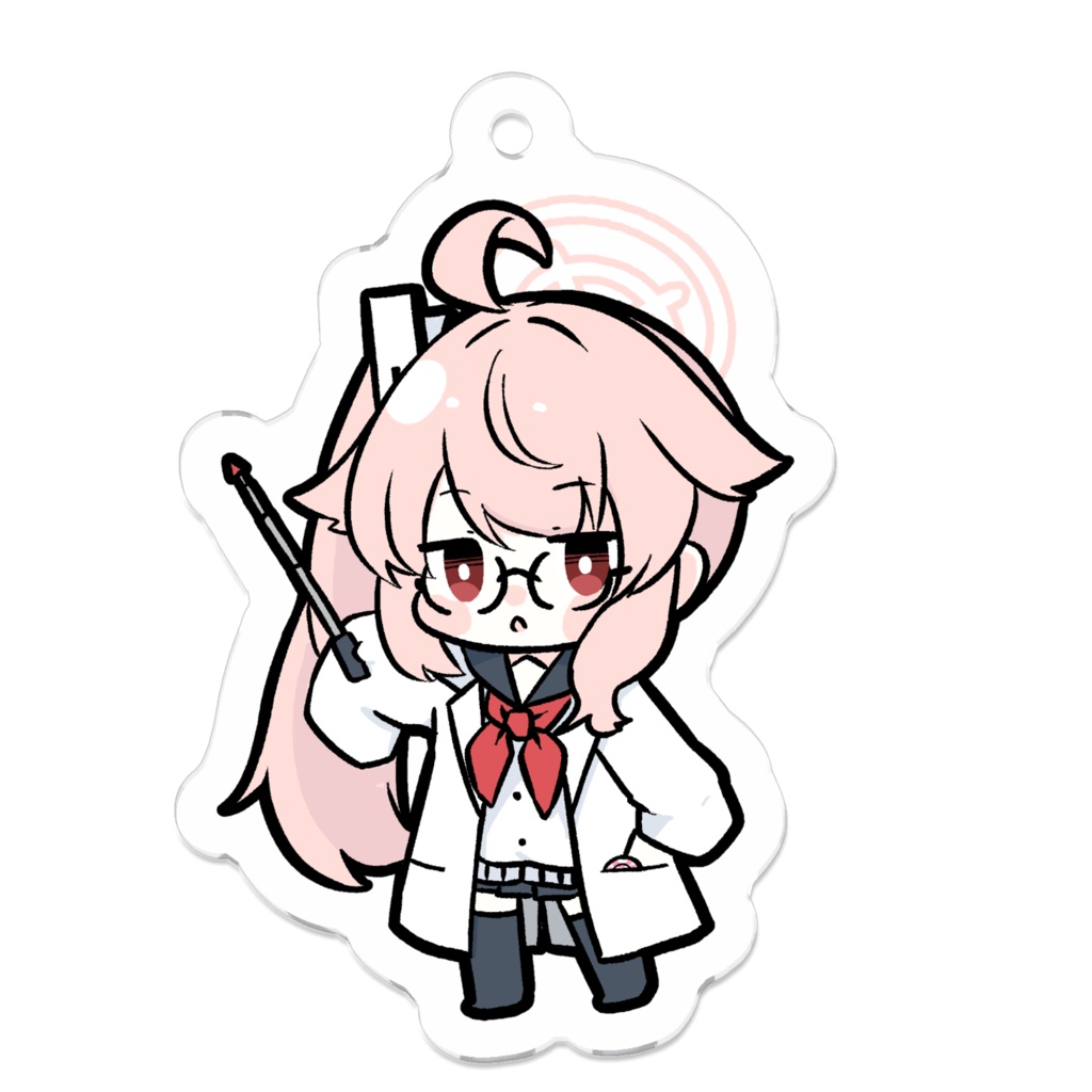 ナツ(白衣)アクキー