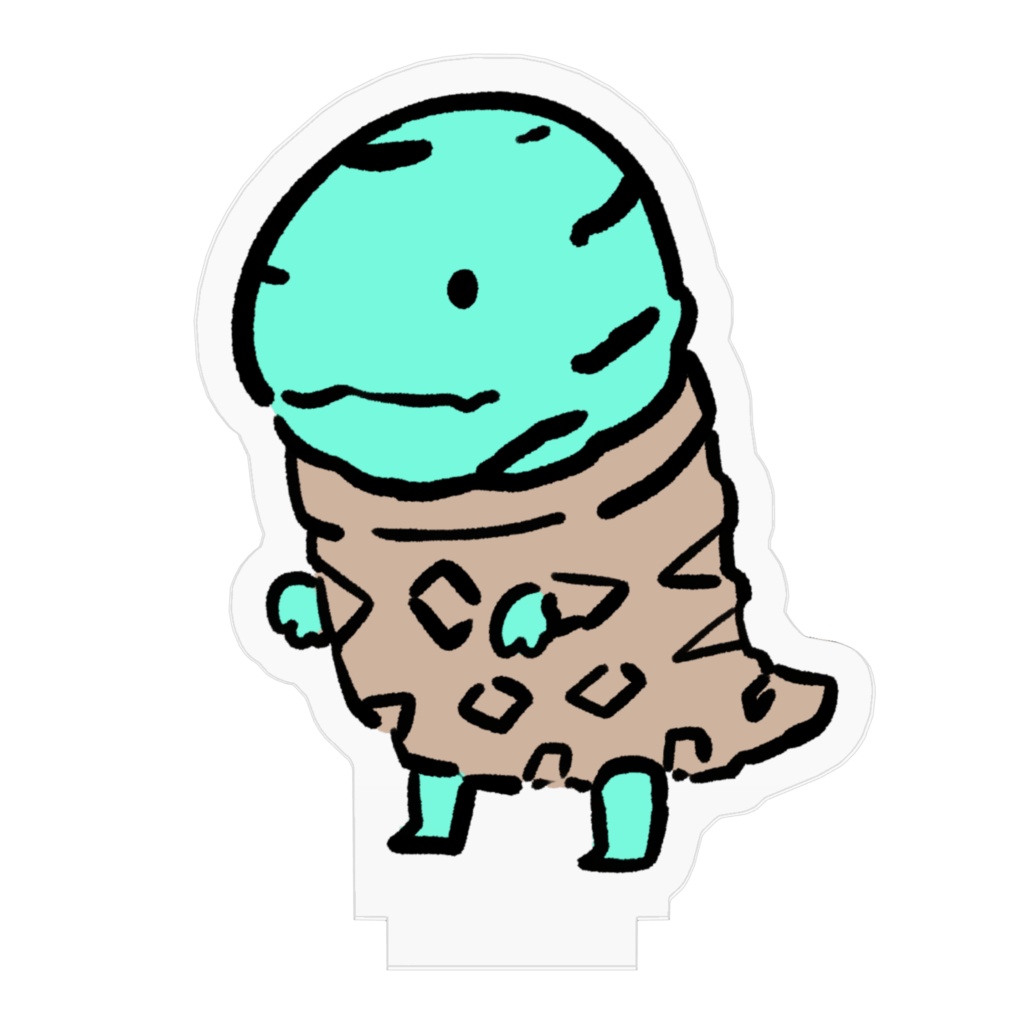 チョコミントザウルス アクスタ