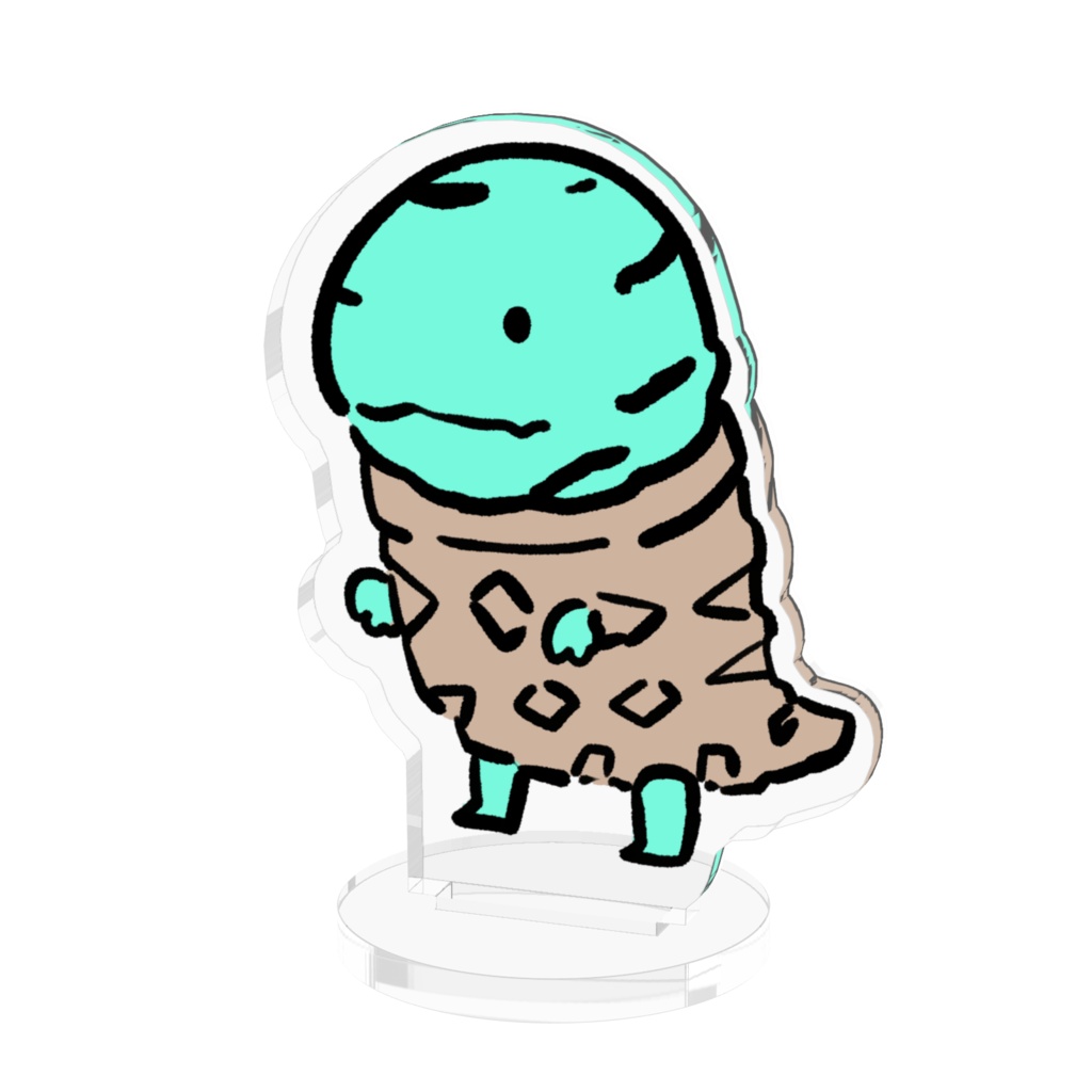 チョコミントザウルス アクスタ