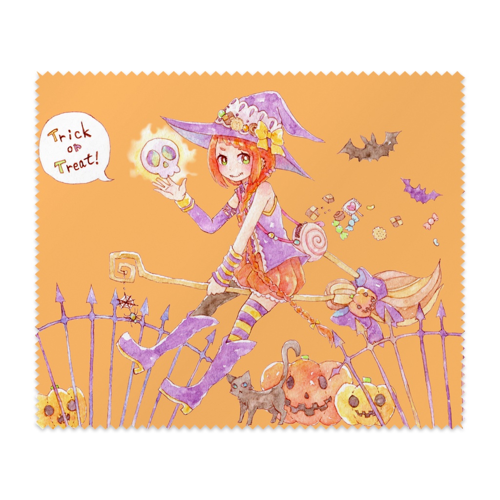 トリックオアトリート★メガネ拭き