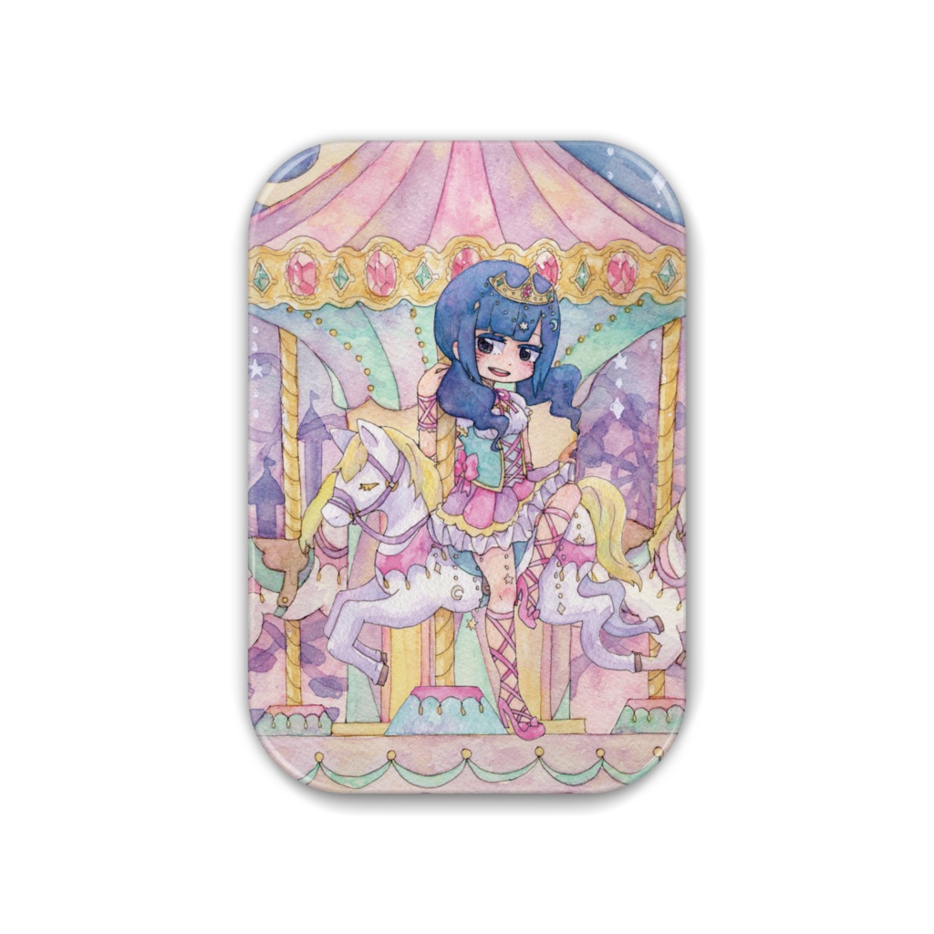 メリーゴーランド☆缶バッジ