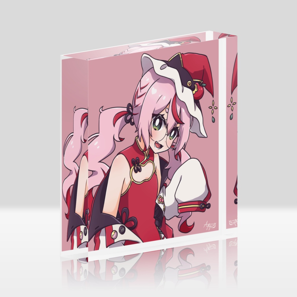 雨唯りんご🍎アクリルブロック