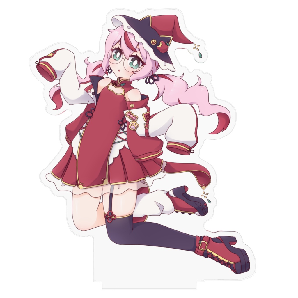 雨唯りんご🍎アクリルフィギュア 誕生日イラスト