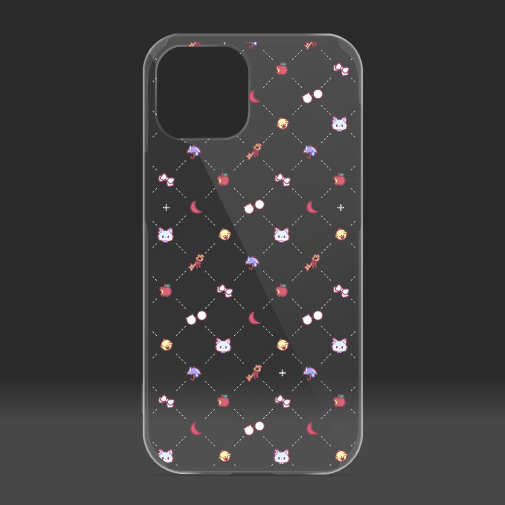 雨唯りんご🍎iPhoneケース(クリア)