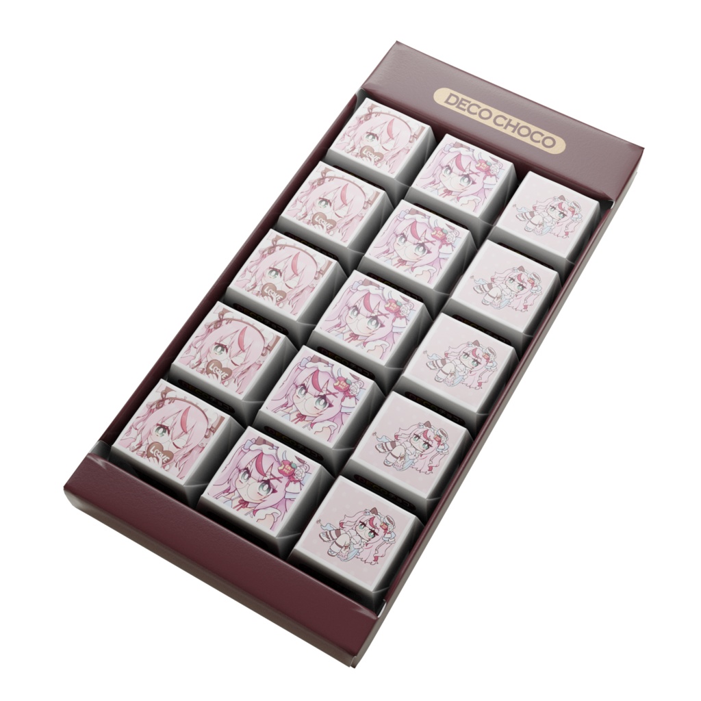 雨唯りんご🍫DECOチョコ 15個セット
