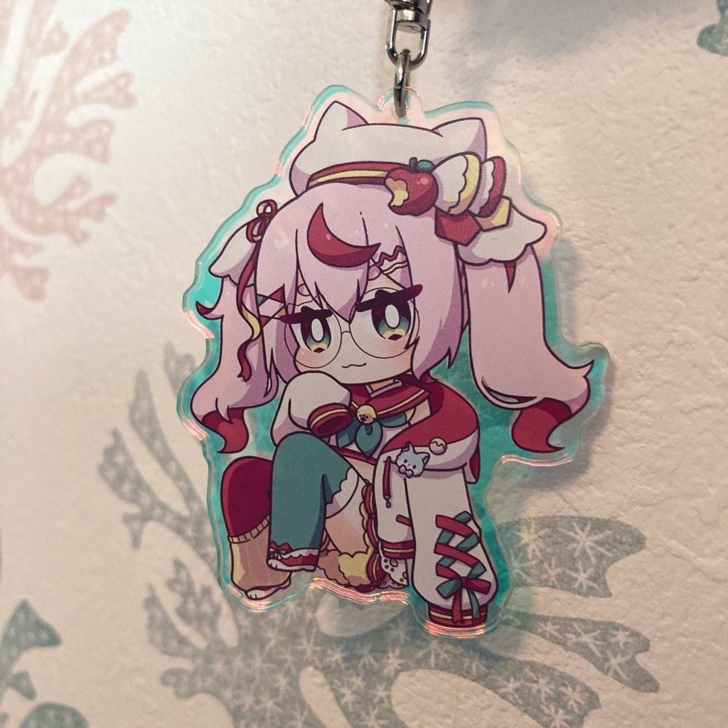 雨唯りんご🍎オーロラアクキー