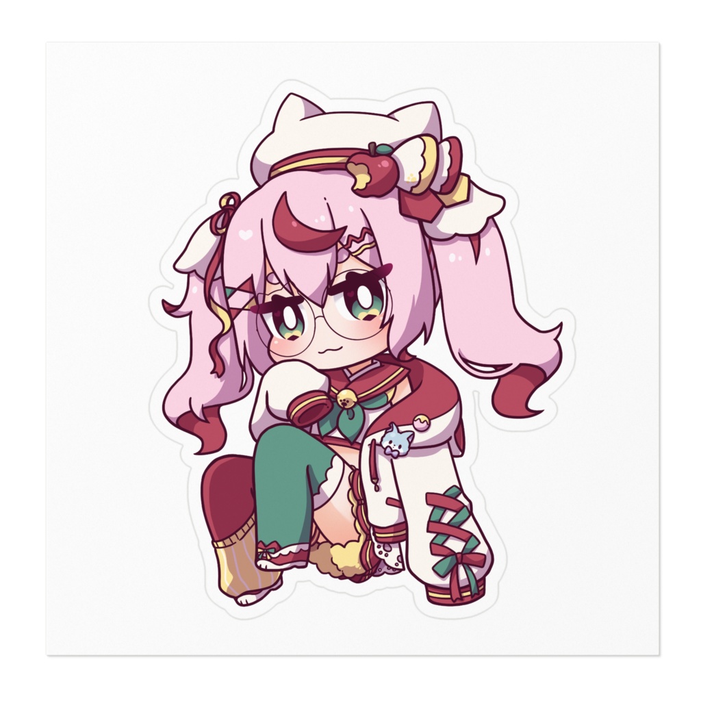 雨唯りんご🍎ステッカー