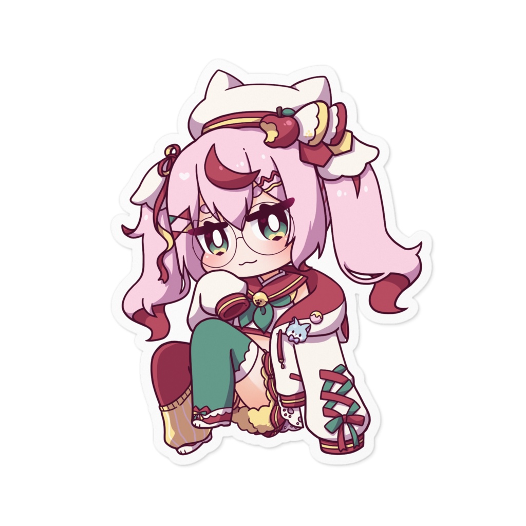 雨唯りんご🍎ステッカー