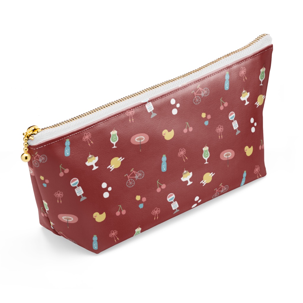 【八百アオヰ】デビュー記念 概念パターンイラスト ポーチ