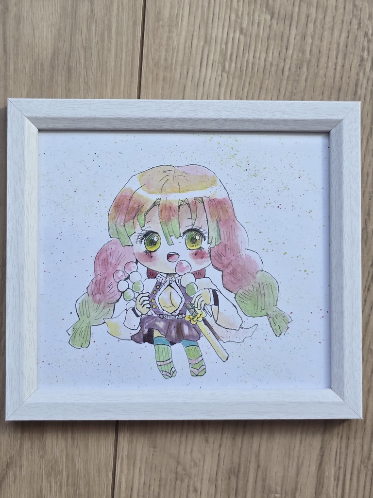 鬼滅の刃 甘露寺 色紙