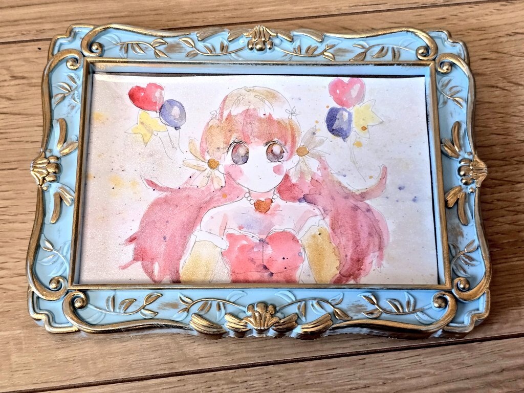ピンク髪の女の子