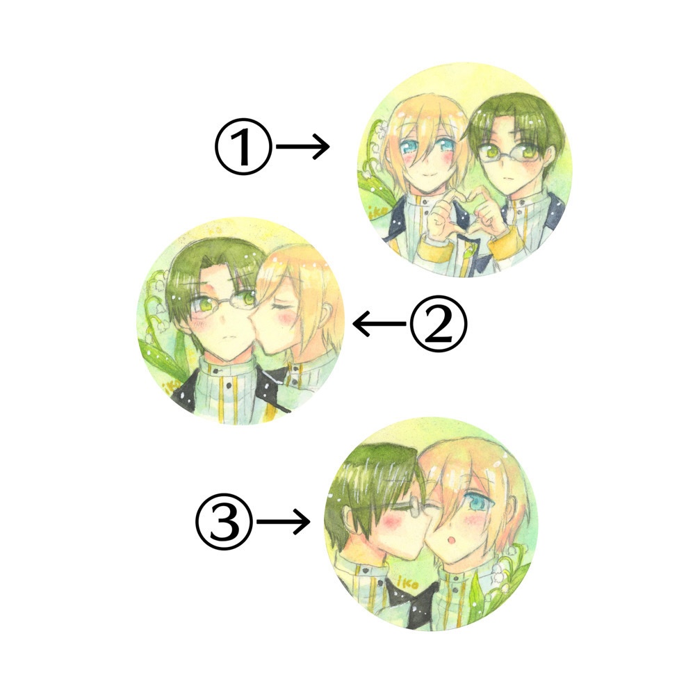 ミニ原画(フレーム付き)