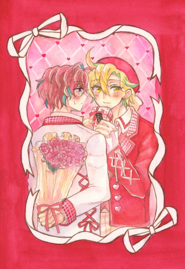 ポストカード4枚+シール2枚セット