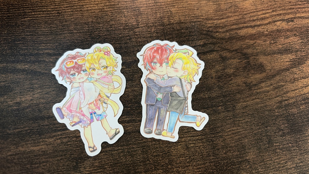 クリアポストカード&シール&カードセット