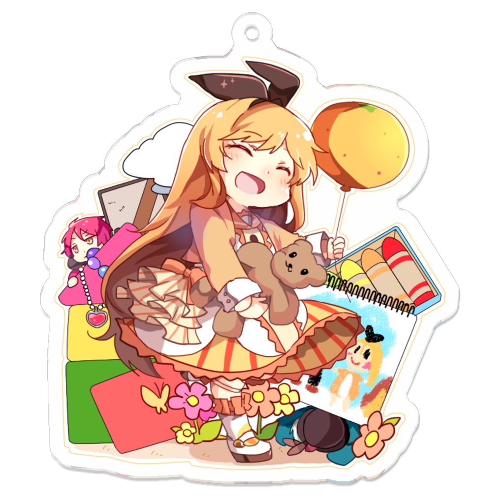 岸華蜜柑アクキー（豪華版）