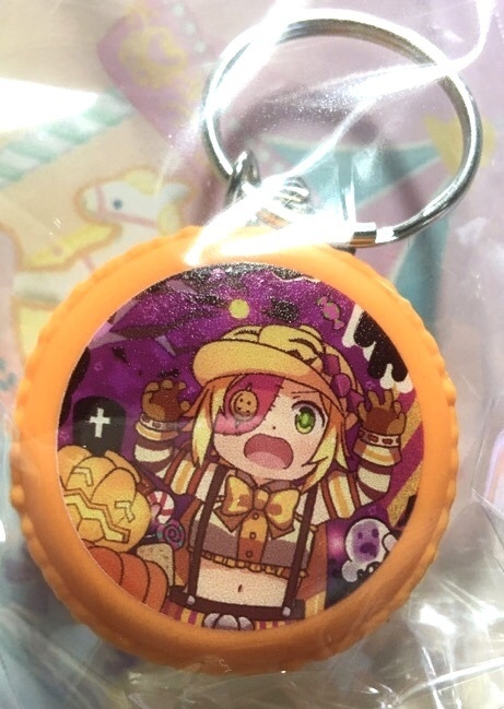 かぼちゃマカロンキーホルダー(創作)