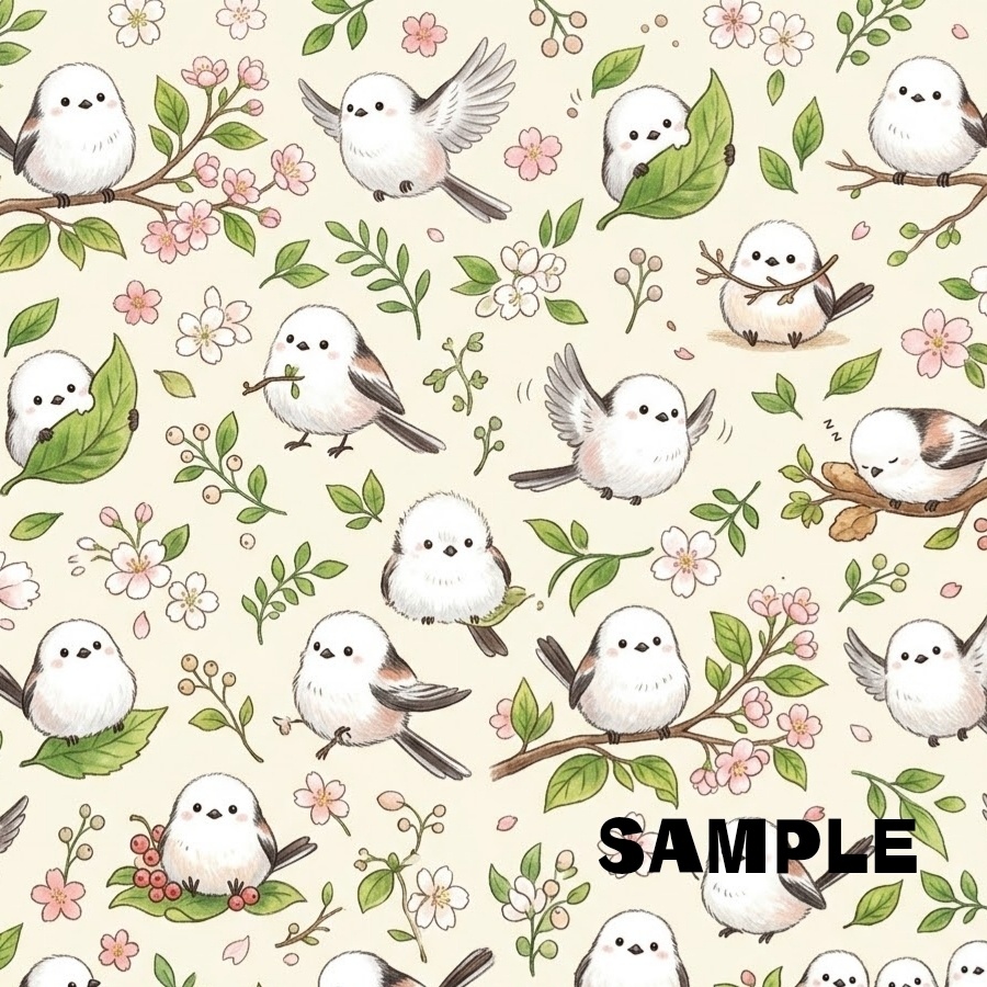 シマエナガデジタルペーパー